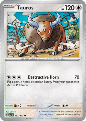 112/142 Tauros – Stellar Crown – SCR