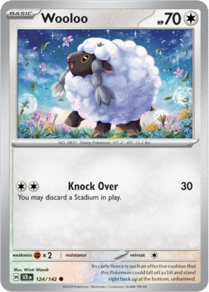 124/142 Wooloo – Stellar Crown – SCR