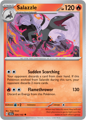 024/142 Salazzle – Stellar Crown – SCR