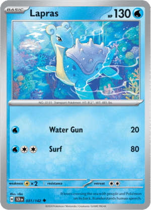 031/142 Lapras – Stellar Crown – SCR