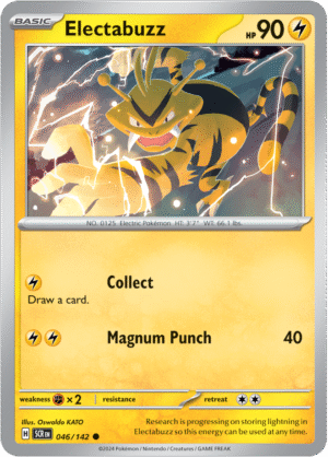 046/142 Electabuzz – Stellar Crown – SCR