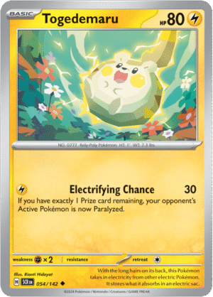 054/142 Togedemaru – Stellar Crown – SCR
