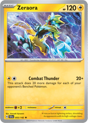 055/142 Zeraora – Stellar Crown – SCR