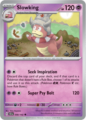 058/142 Slowking – Stellar Crown – SCR