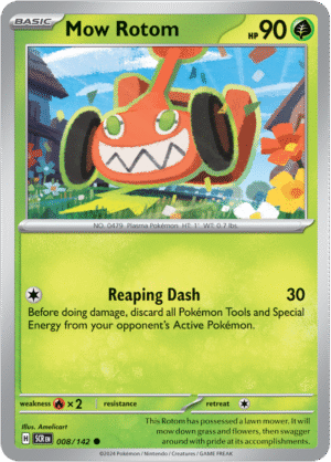 008/142 Mow Rotom – Stellar Crown – SCR