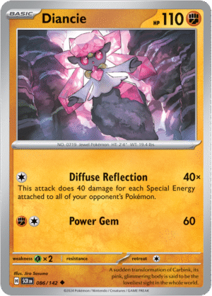 086/142 Diancie – Stellar Crown – SCR