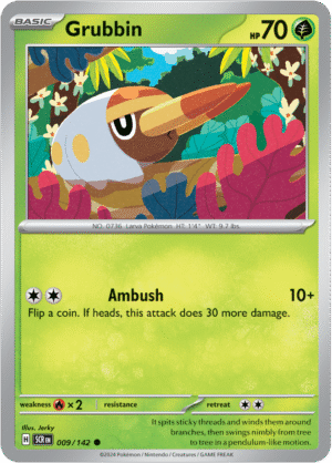 009/142 Grubbin – Stellar Crown – SCR