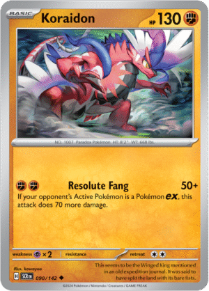 090/142 Koraidon – Stellar Crown – SCR