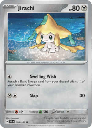 098/142 Jirachi – Stellar Crown – SCR