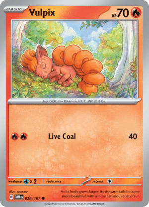 026/167 Vulpix - Twilight Masquerade - TWM