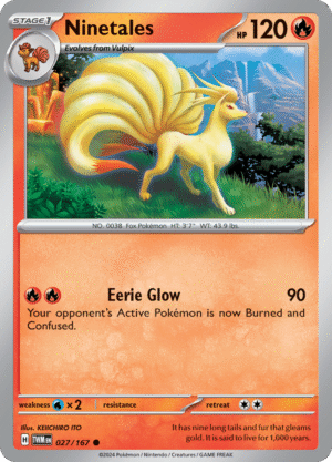 027/167 Ninetales - Twilight Masquerade - TWM