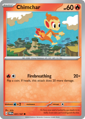 031/167 Chimchar - Twilight Masquerade - TWM