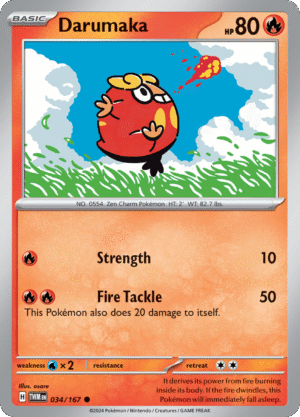 034/167 Darumaka - Twilight Masquerade - TWM