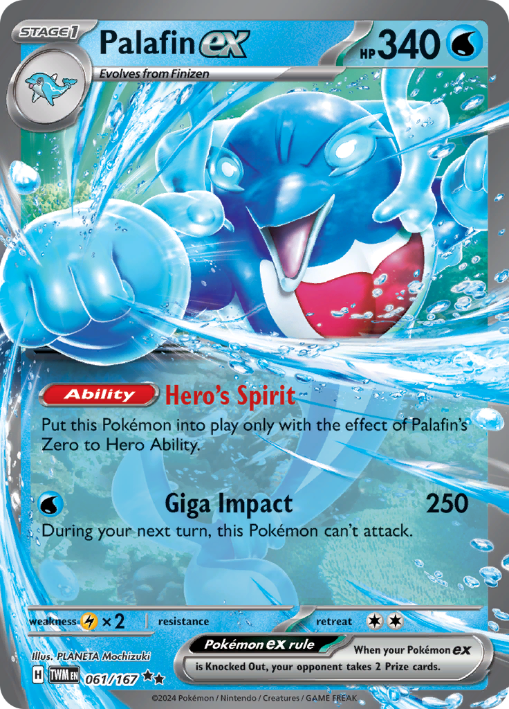 061/167 Palafin ex - Twilight Masquerade - TWM