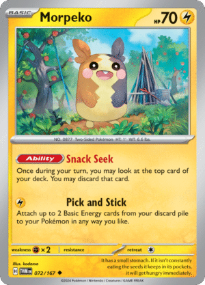 072/167 Morpeko - Twilight Masquerade - TWM