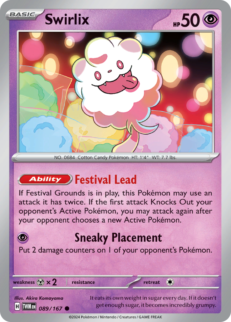 089/167 Swirlix - Twilight Masquerade - TWM