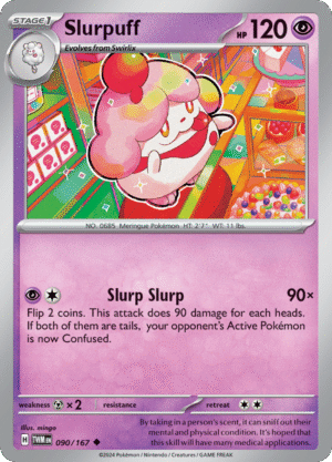 090/167 Slurpuff - Twilight Masquerade - TWM