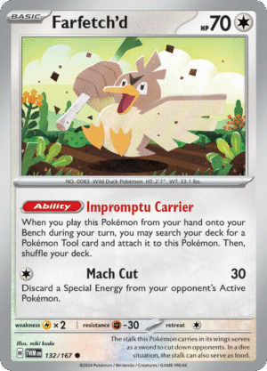 132/167 Farfetch'd - Twilight Masquerade - TWM