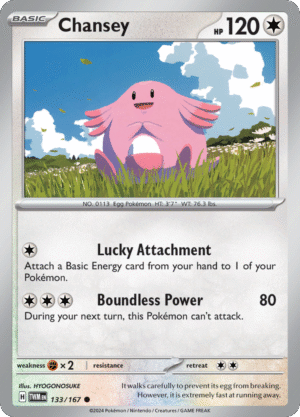 133/167 Chansey - Twilight Masquerade - TWM